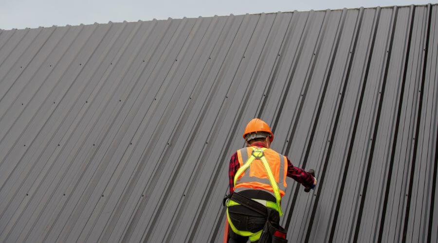 Professional metal roof installation services in Kress, TX